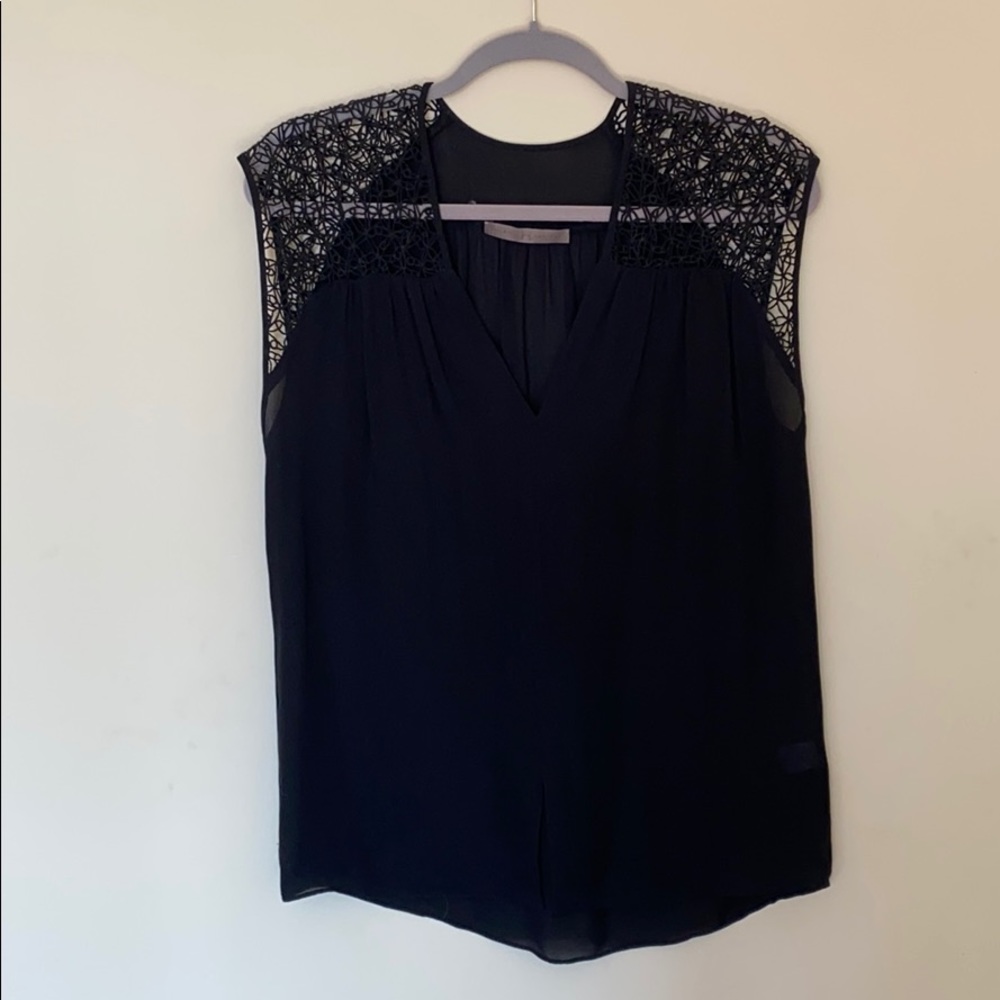 Halston Heritage silk top